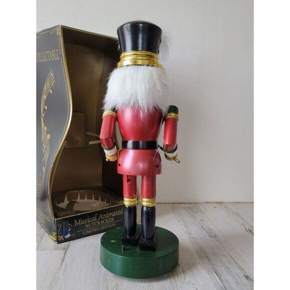 Vintage Dandee musical AS IS Nutcracker home Xmas decor animated - Picture 5 of 12